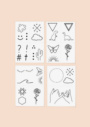 
                  
                    Temporary Tattoo Set
                  
                