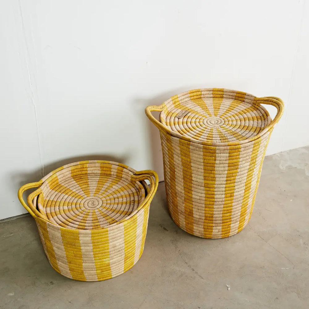 
                  
                    Ineke Striped Basket
                  
                