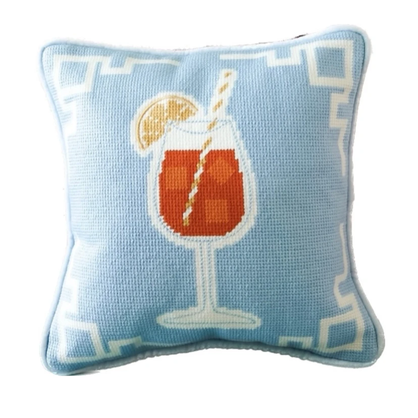 
                  
                    Needlepoint Cocktail Pillow
                  
                