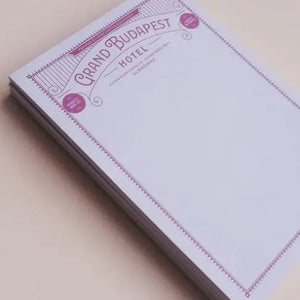 
                  
                    Grand Budapest Notepad Set
                  
                