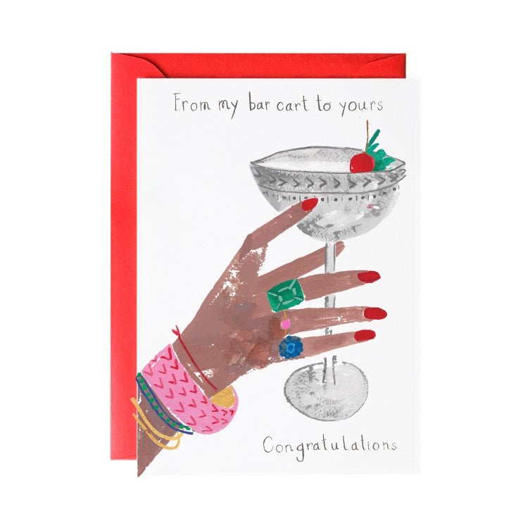 Glamorous Cocktail Card
