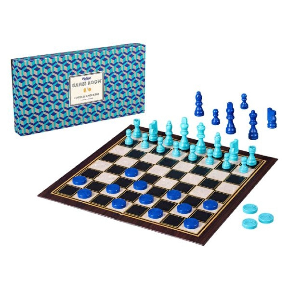 
                  
                    Chess & Checkers: Blue Edition
                  
                