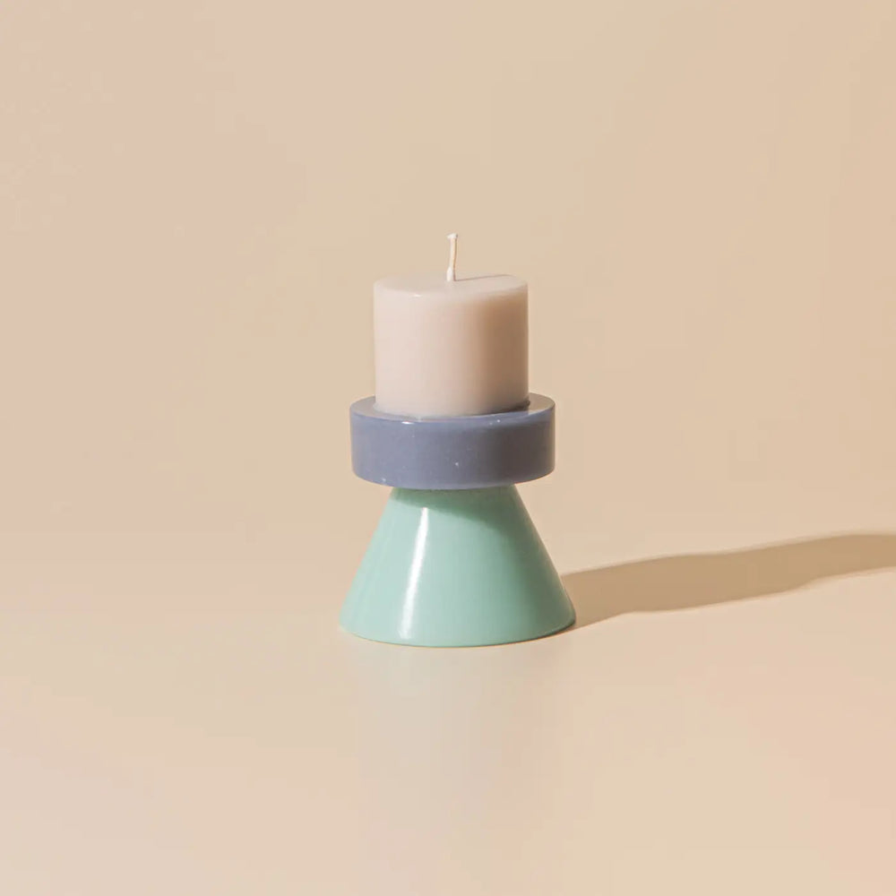 Colorblock Candle