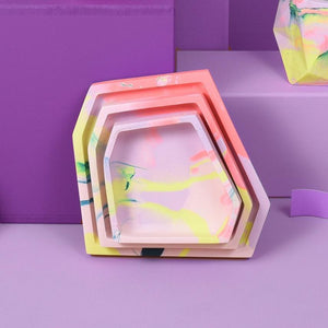 
                  
                    Nested Neon Trays
                  
                