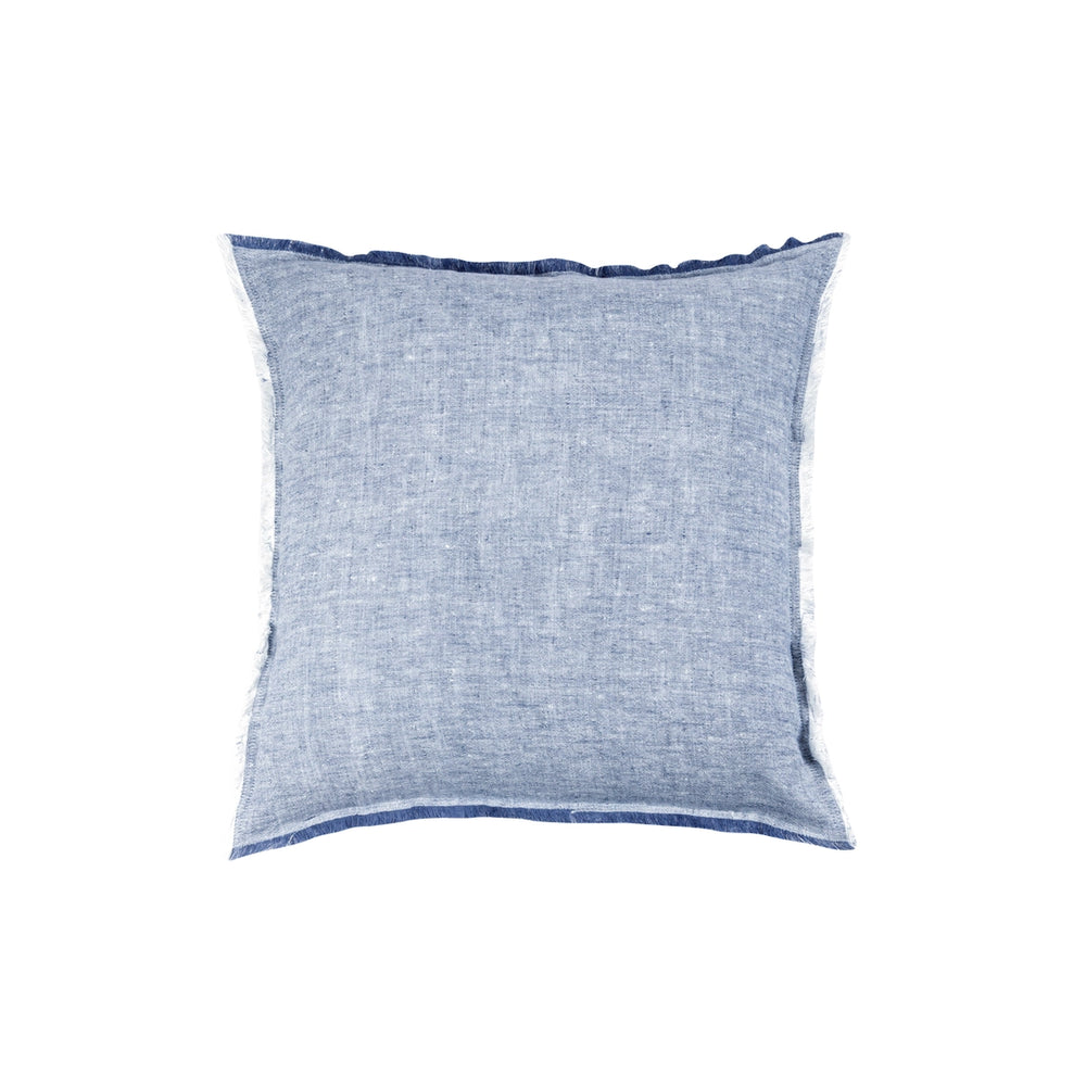 Chambray Blue Pillow