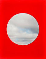 Red with Cloud Circle