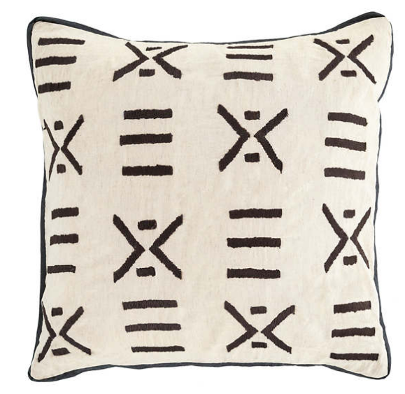 Kitale Embroidered Pillow