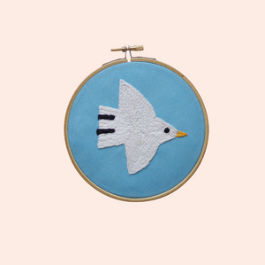 
                  
                    White Bird Embroidery Kit
                  
                