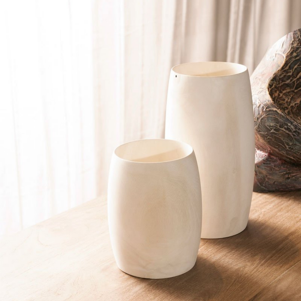 Melina Wooden Vase
