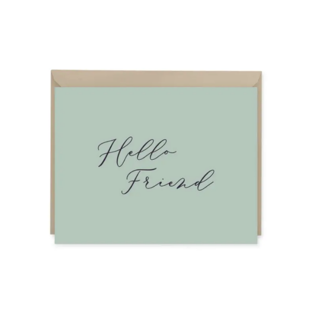 Hello Friend Card Set