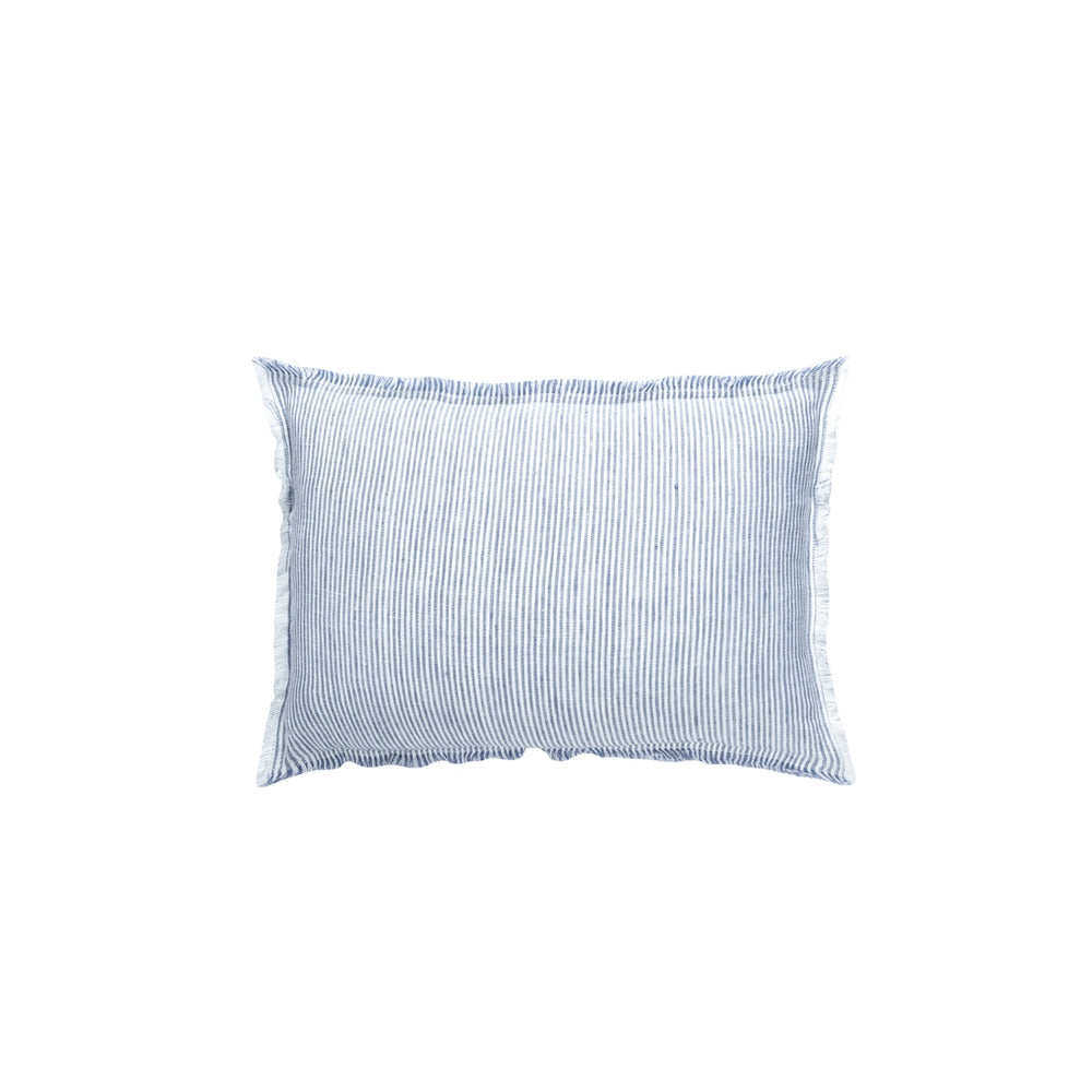 Chambray Striped Pillow