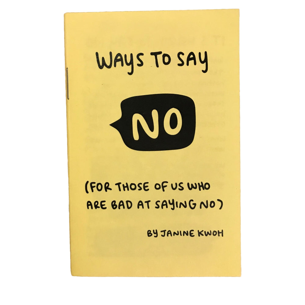 Ways To Say No Zine
