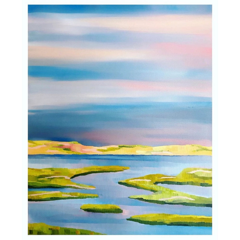 "Marsh, Ocean, Dunes, Sky" Print