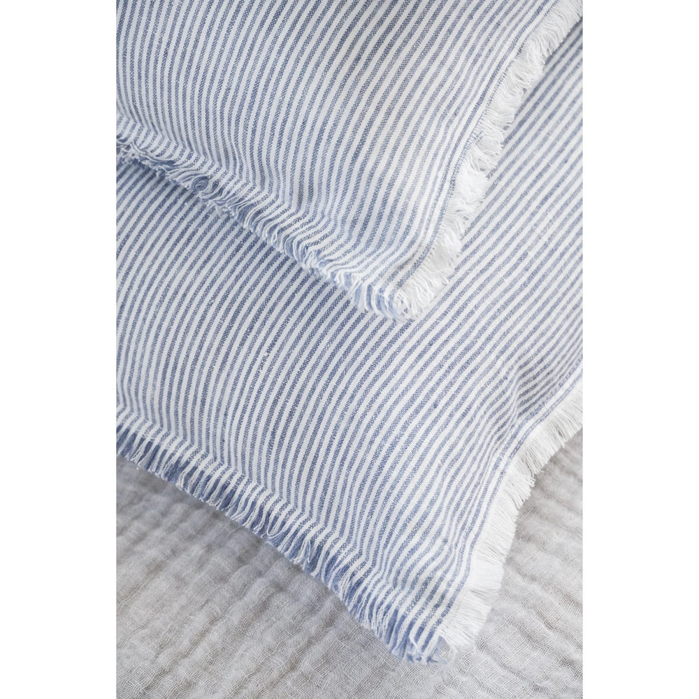
                  
                    Chambray Striped Pillow
                  
                